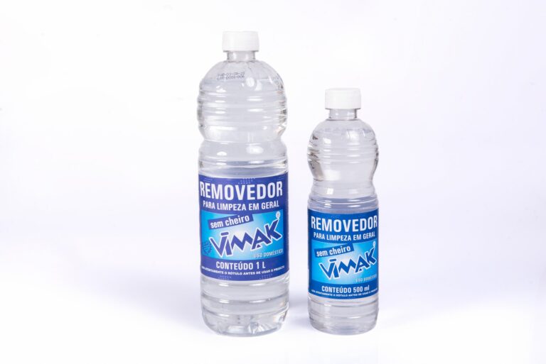 Removedor Vimak Sem Cheiro, solvente mineral especial para limpeza de uso geral.