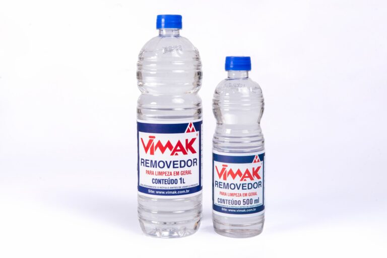 Removedor Vimak, solvente mineral especial para limpeza de uso geral.